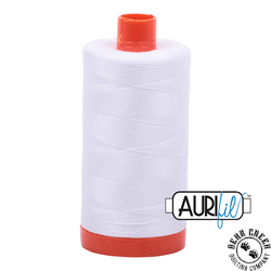 Aurifil Thread White