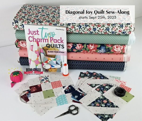 Diagonal Joy Quilt Sew-Along Diagonal Joy Quilt Sew-Along