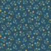 Windham Fabrics Clover and Dot Clover Dark Blue