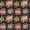 Windham Fabrics Jolene Romantic Bouquets Black