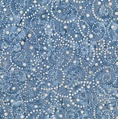 Wilmington Prints Del Mar Batiks Pointillist Scroll Blue/Tan