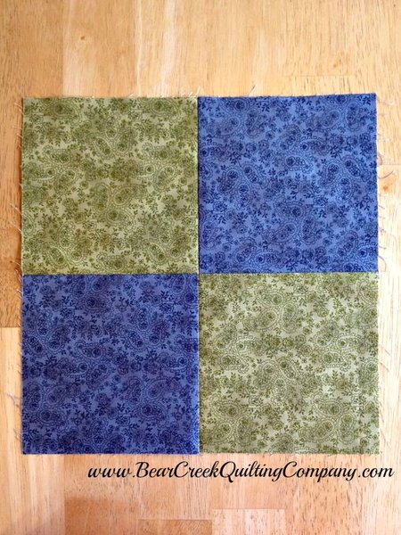 Four Patch Block Tutorial Four Patch Block Tutorial
