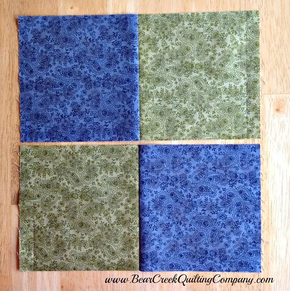 Four Patch Block Tutorial Four Patch Block Tutorial