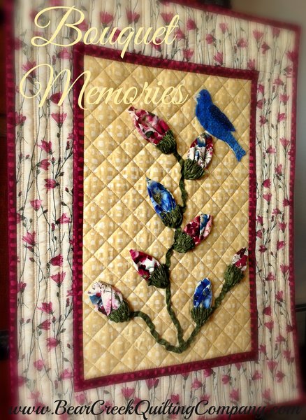 Bouquet Memories Wall Hanging Tutorial Bouquet Memories Wall Hanging Tutorial