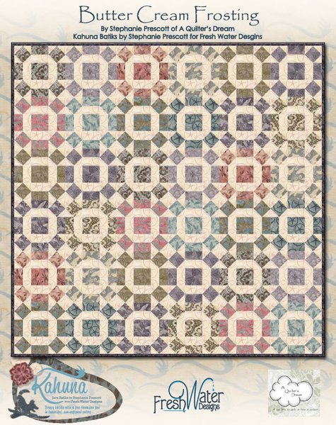 Butter Cream Frosting Free Quilt Pattern by Fresh Water Designs Butter Cream Frosting Free Quilt Pattern by Fresh Water Designs