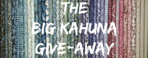 The BIG Kahuna Give-Away The BIG Kahuna Give-Away
