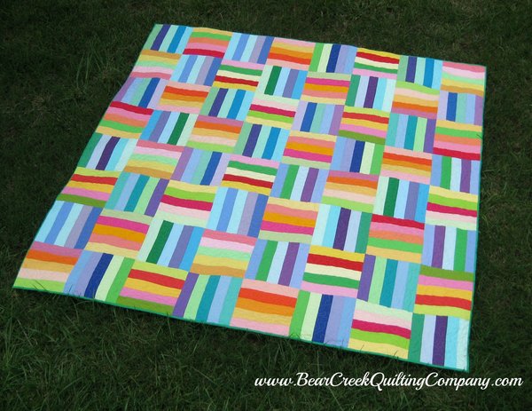Rainbow Rail Fence Free Quilt Pattern Rainbow Rail Fence Free Quilt Pattern