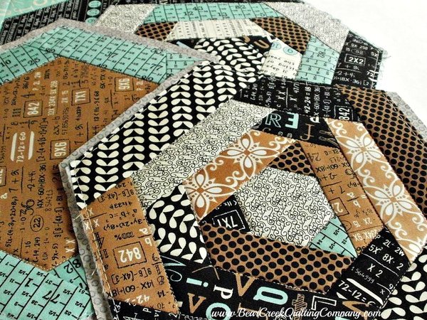 Textagon Mug Rug Tutorial Textagon Mug Rug Tutorial