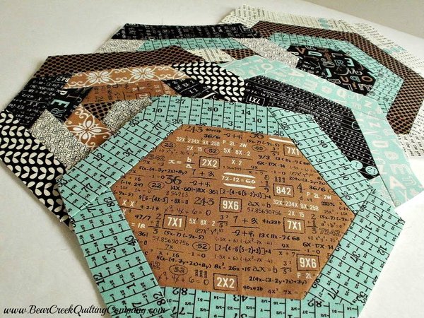 Textagon Mug Rug Tutorial Textagon Mug Rug Tutorial