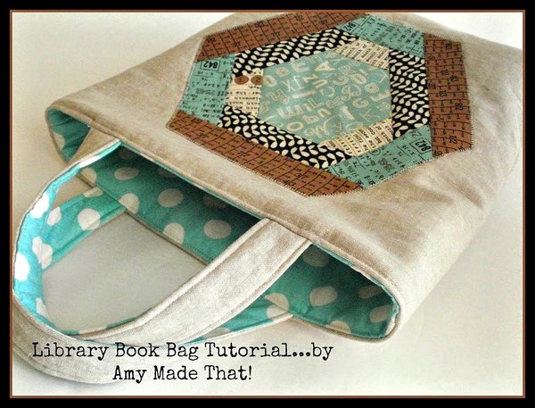 Library Book Bag Tutorial Library Book Bag Tutorial
