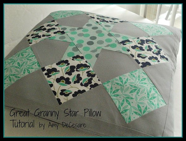 Great Granny Star Pillow Tutorial Great Granny Star Pillow Tutorial