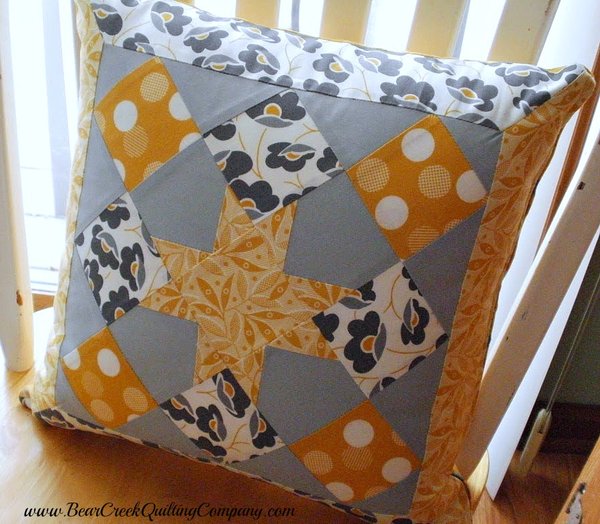Granny Star Pillow Tutorial Granny Star Pillow Tutorial