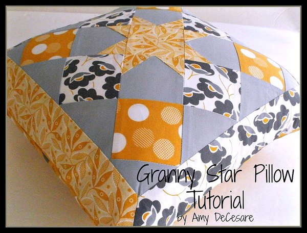 Granny Star Pillow Tutorial Granny Star Pillow Tutorial