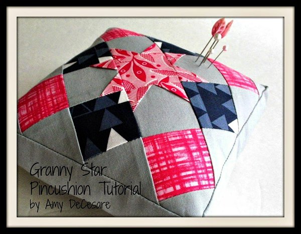 Granny Star Pincushion Tutorial Granny Star Pincushion Tutorial