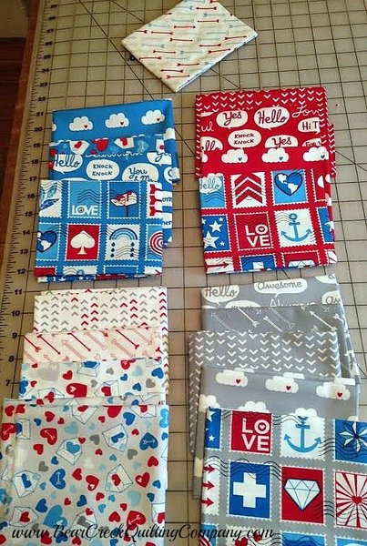 Airmail Envelope Quilt Tutorial Airmail Envelope Quilt Tutorial