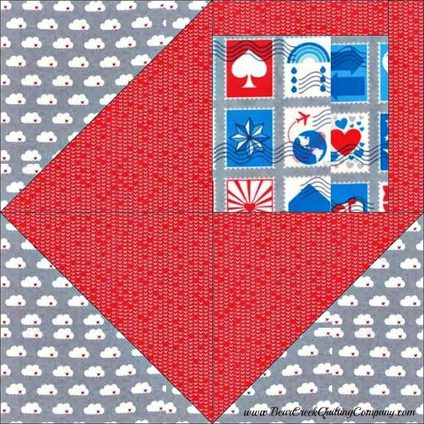 Airmail Envelope Quilt Tutorial Airmail Envelope Quilt Tutorial