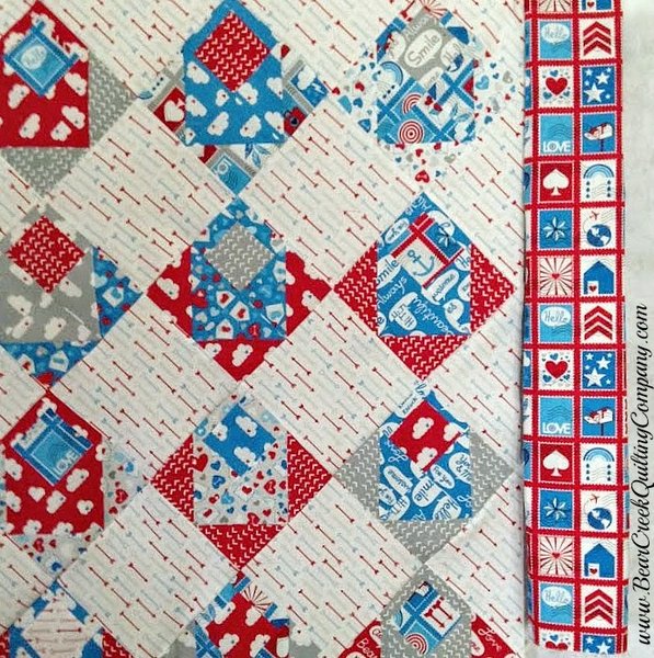Airmail Envelope Quilt Tutorial Airmail Envelope Quilt Tutorial
