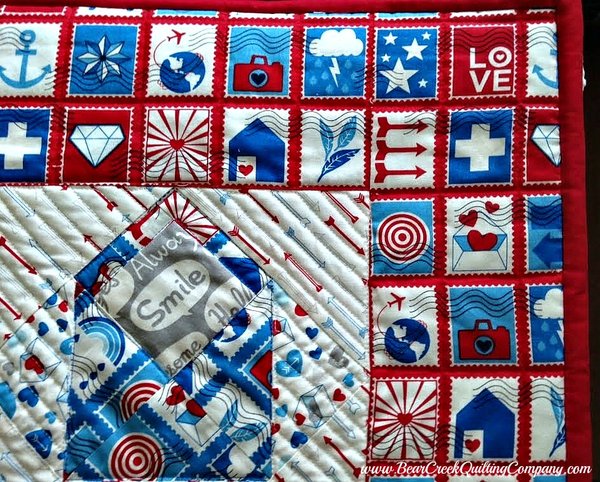 Airmail Envelope Quilt Tutorial Airmail Envelope Quilt Tutorial