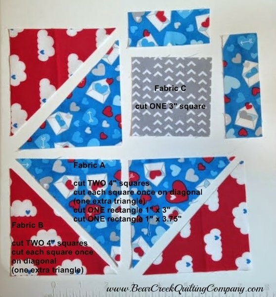 Airmail Envelope Quilt Tutorial Airmail Envelope Quilt Tutorial