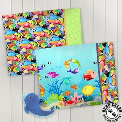 Under The Sea - Easy Pillowcase Free Pattern