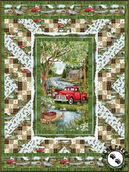 Down by the Lake Free Quilt Pattern