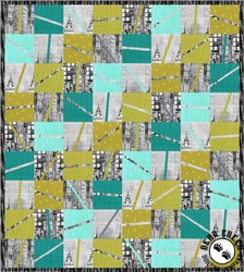 Skylines Piece of Sky Free Quilt Pattern by Hoffman Fabrics