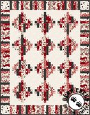 Walk In The Park - Keys To My Heart (Black & Red) Free Quilt Pattern by Maywood Studio