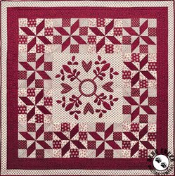 Coonawarra Red Free Quilt Pattern by Red Rooster Fabrics