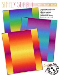 Gelato Ombre Tonal - Simply Sorbet Free Quilt Pattern