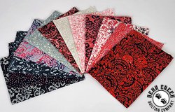 Misty Rose Baliscapes Batik Extra Wide Strip Pack