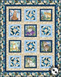 Be Pawsitive - Sophisto Cats Free Quilt Pattern