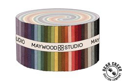 Color Wash Woolies Flannel Strip Roll by Maywood Studios