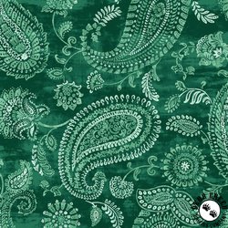 P&B Textiles Bohemia 108 Inch Wide Backing Fabric Green