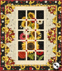 Sunset Blooms Free Quilt Pattern
