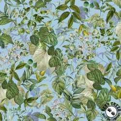 Michael Miller Fabrics Botanical Garden Wild Foliage Breeze
