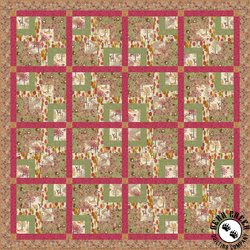 Autumn In Bluebell Wood I Free Quilt Pattern