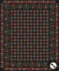 Penny Rug - Ring Around The Rosie Free Quilt Pattern