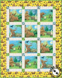 Adventures of Bear and Friends - Bear Counts Free Quilt Pattern