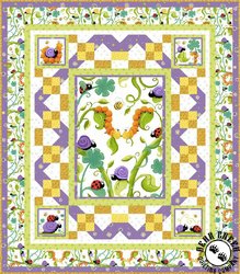 Leif the Caterpillar - Snug as a Bug Free Quilt Pattern by Susybee