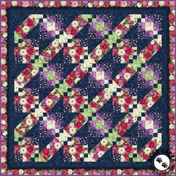 Floral Serenade I Free Quilt Pattern
