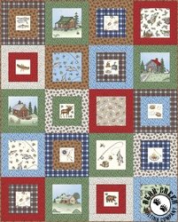 Cozy Cabin Free Quilt Pattern Cozy Cabin Free Quilt Pattern