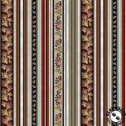 Michael Miller Fabrics Woodland Forest Stripe Multi