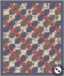 Enchanted Foreset Free Quilt Pattern by Lewis and Irene Fabrics