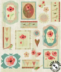 Windham Fabrics Poppy Scrapbook Panel
