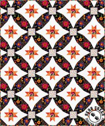 Bright and Bold Treadle Free Quilt Pattern
