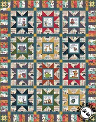 Moon and Back II Free Quilt Pattern