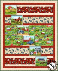 Green Mountain Farm Free Quilt Pattern by Wilmington Prints