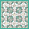 Roam Sweet Home Cozy Camping Teal Free Quilt Pattern