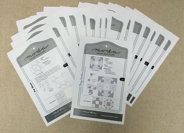 Moda Sampler Block Shuffle Moda Sampler Block Shuffle