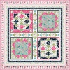 Boho Blooms Free Quilt Pattern